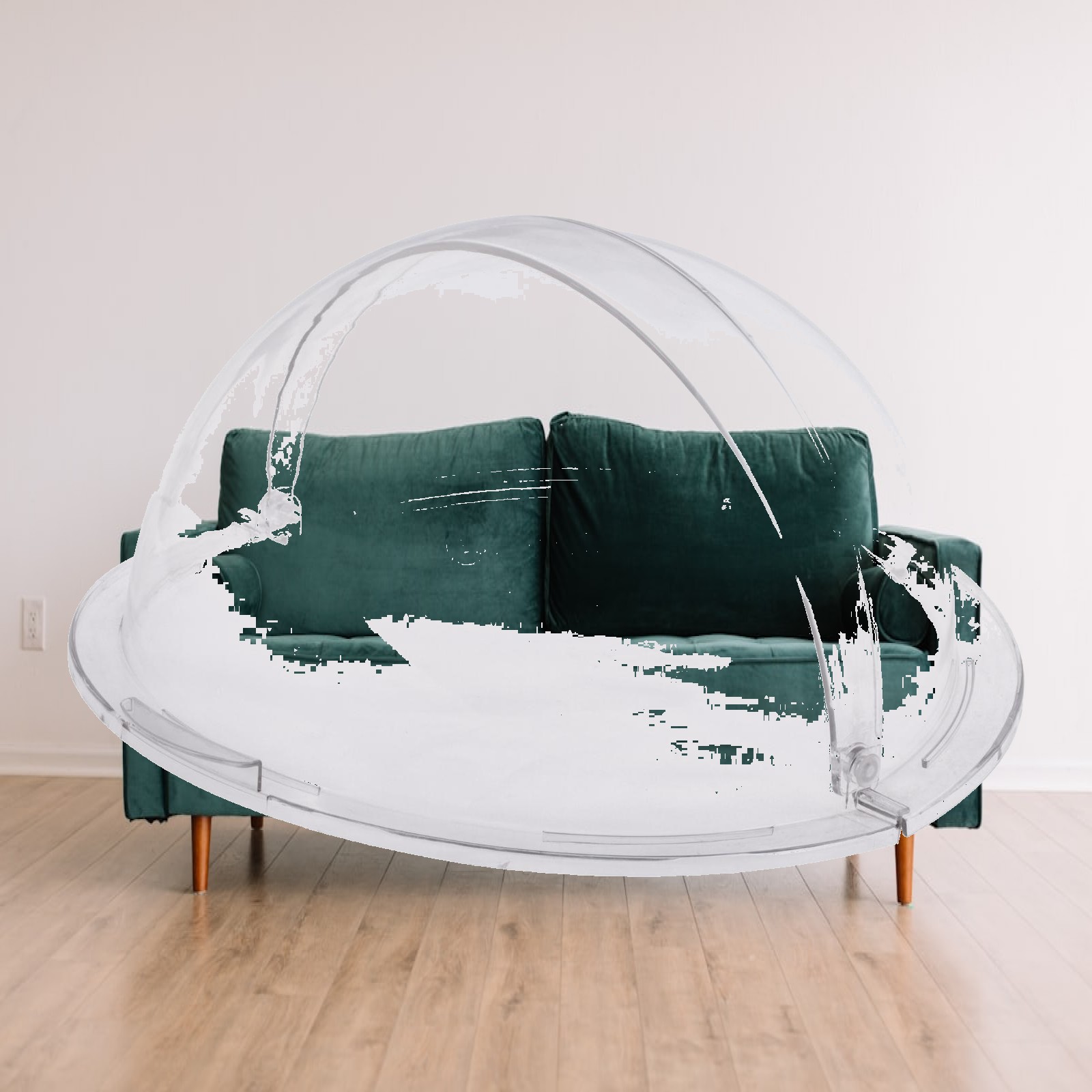 Plastic Dome Clear - Clear Cake Cover Practical Portable Platter