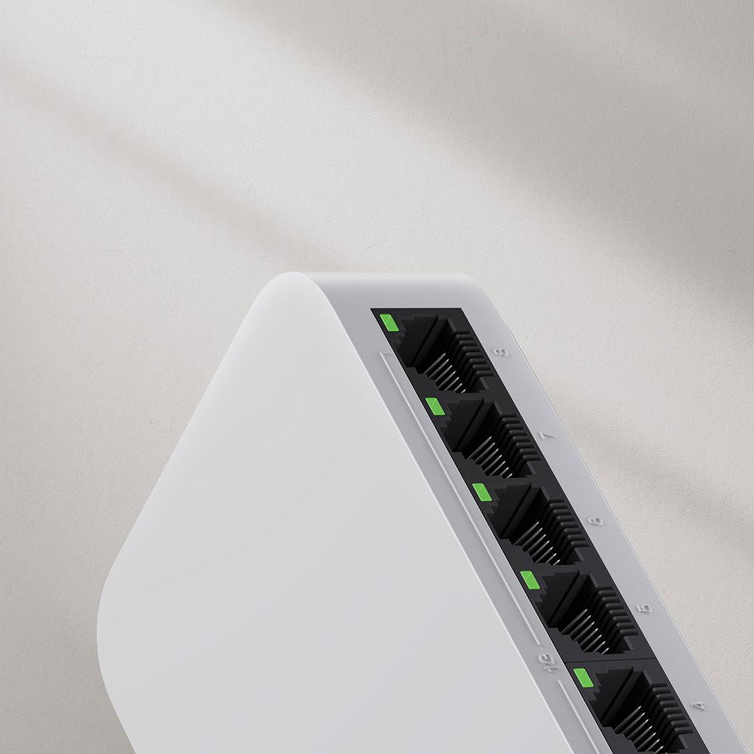 Xiaomi Mi 8 Ports RJ45 Gigabit - Xiaomi Hub Mijia Hub recension och pris