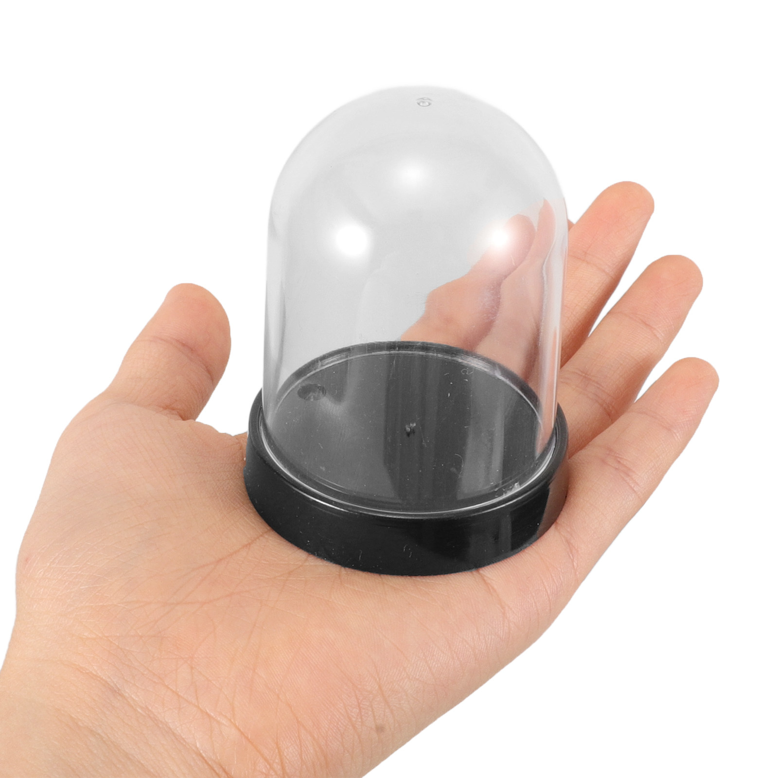 5Sets Clear Plastic Cloche Dom - Plastic Dome Clear recension och pris