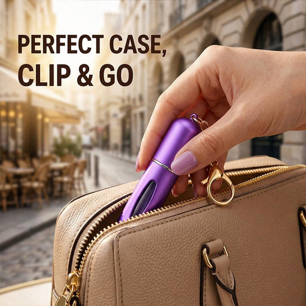 5ml Keychain Perfume Refillabl - Misting Bottle Fine recension och pris