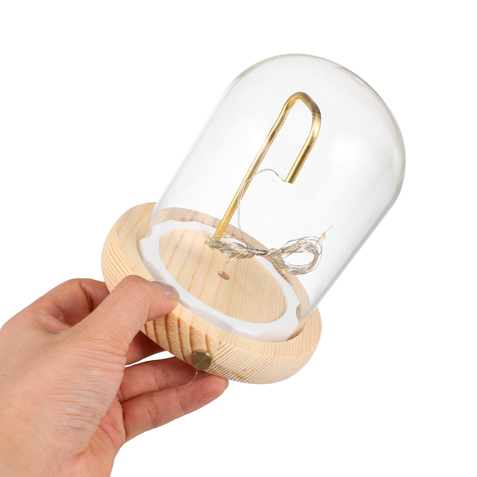 Glass Cloche Display Dome with - Plastic Dome Clear recension och pris